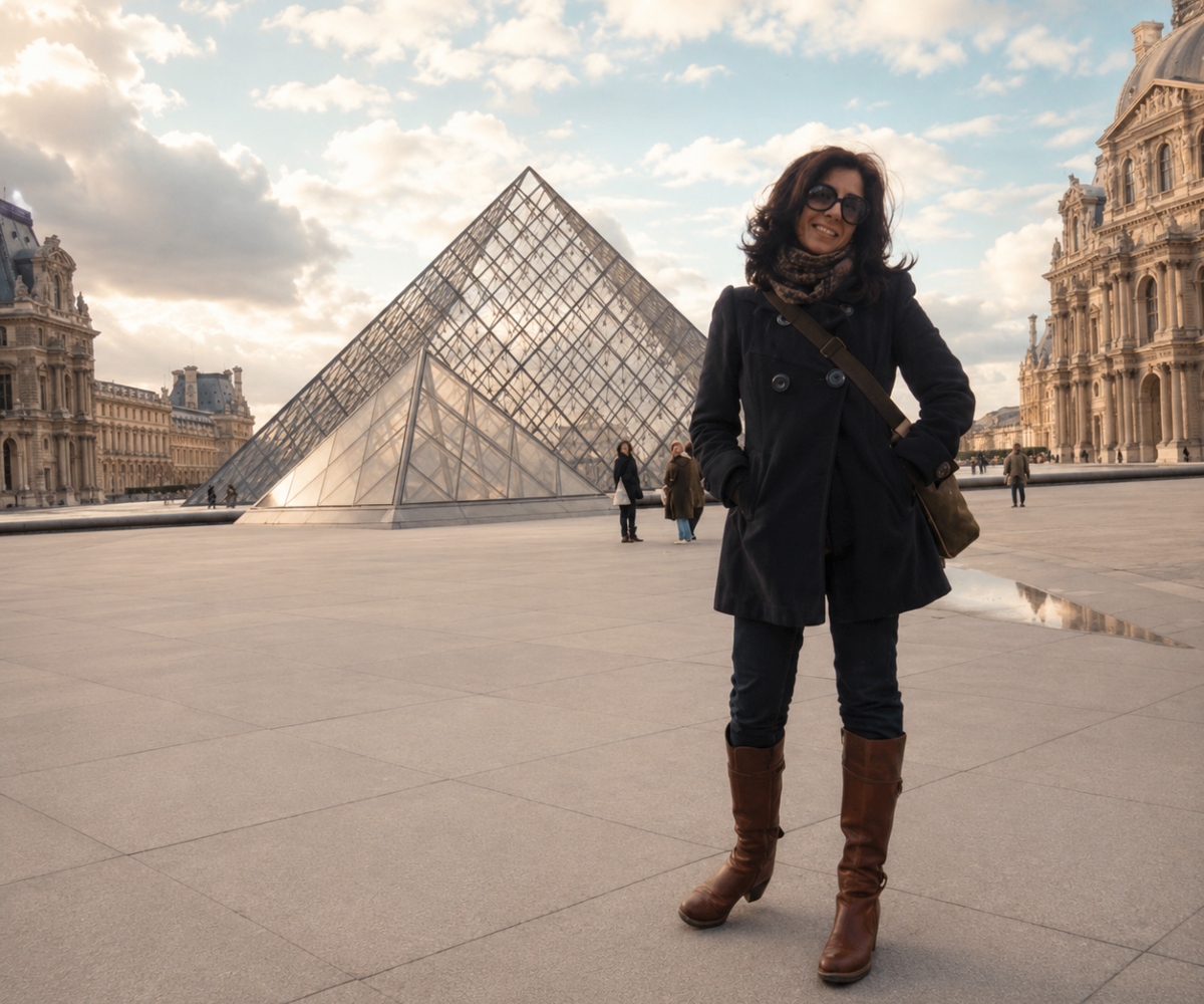 Amera Al-Awadhi in Paris